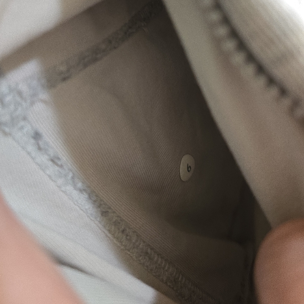 Lululemon Karmacollected Jacket Heathered Light Grey 6 Cotton Fleece - Picture 11 of 12